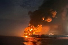 «Это Virat. Нужна помощь! Атака дронов!» У берегов Турции два танкера загорелись с интервалом в один час