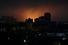 Падение обломков «Искандера» на посольство Азербайджана в Киеве