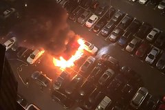 Появились подробности о массовом поджоге машин в Москве
