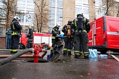 В российском регионе после атаки БПЛА начался пожар