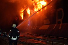 Атака на турецкое судно в порту Одесской области