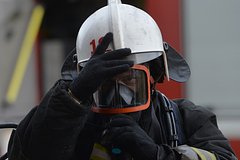 На химическом заводе в российском городе произошел пожар