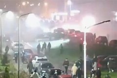 Обломки дрона упали возле торгового центра в Твери