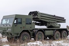 Российские военные впервые уничтожили установку РСЗО «Буран»