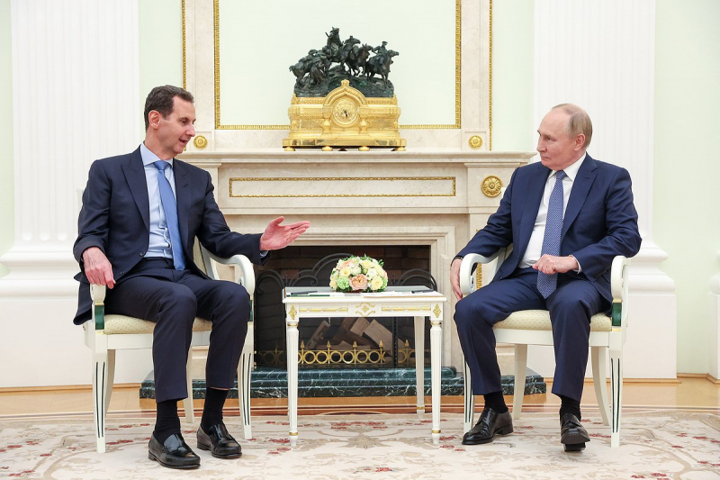 Башара Асада в элитном ресторане в «Москва-Сити»