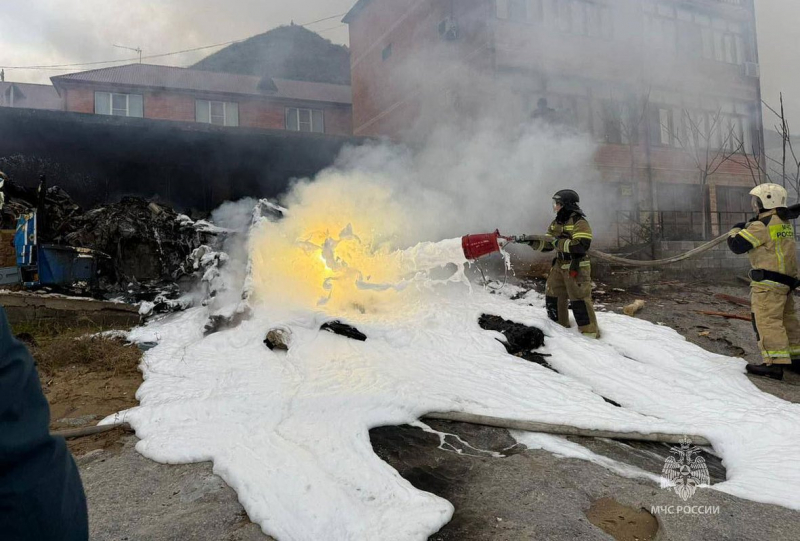 Крушение вертолета в Дагестане