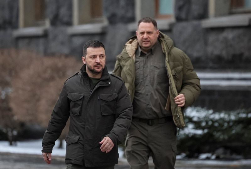 Отставка главы офиса Зеленского Андрея Ермака