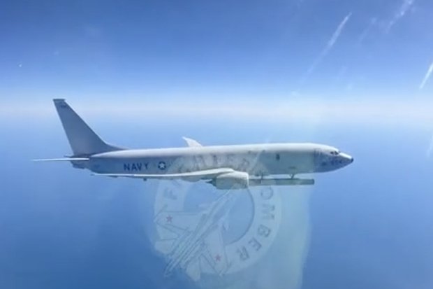 Перехват «боевого Boeing 737» ВМС США над Черным морем