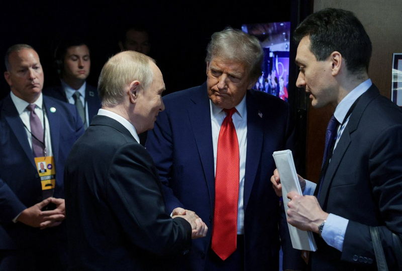 Путин изменил свою речь на пресс-конференции на Аляске