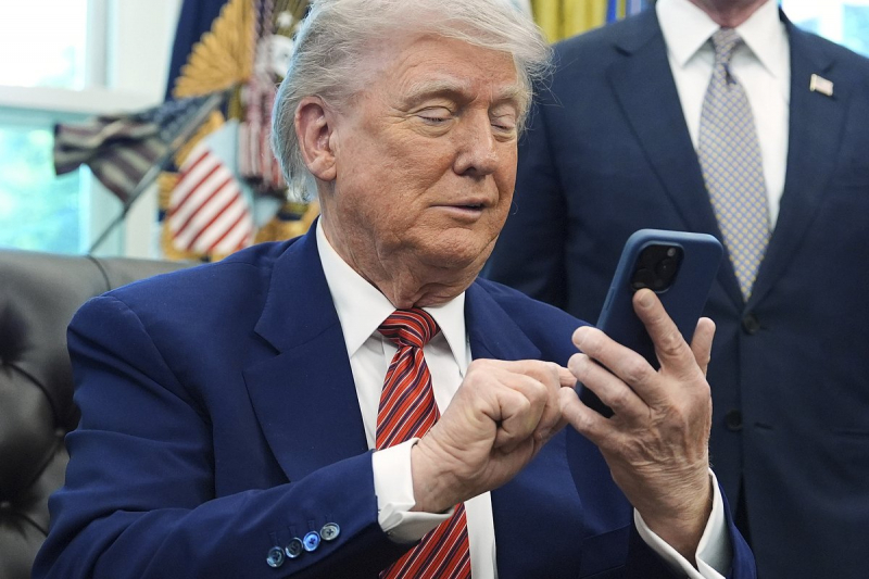 Разговор Путина и Трампа