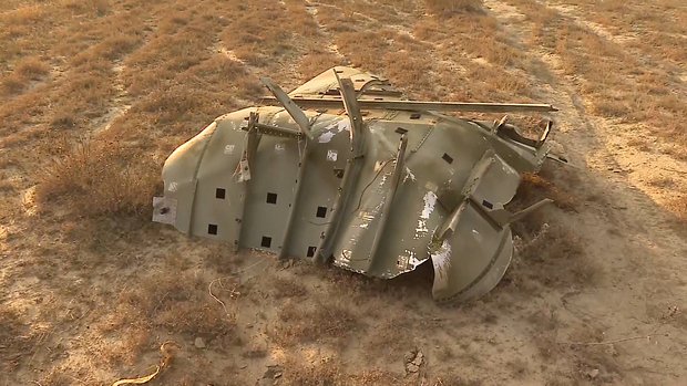 Турецкий военный самолет разбился на границе Грузии и Азербайджана