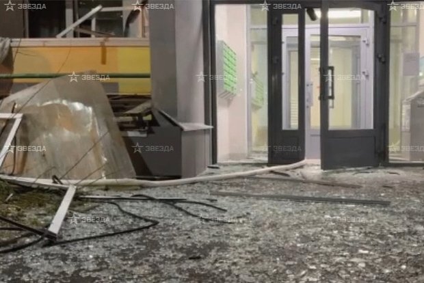 Удар дрона ВСУ по многоэтажке в Твери