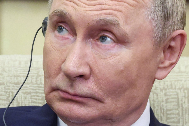 Встреча президента России Владимира Путина с премьер-министром Словакии Робертом Фицо