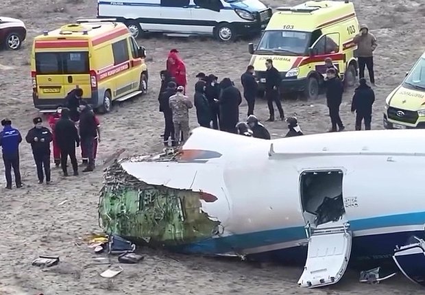Заявление Путина о крушении самолета AZAL